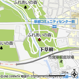 神奈川県大和市下草柳552周辺の地図