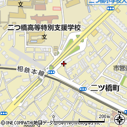 神奈川県横浜市瀬谷区二ツ橋町365-2周辺の地図