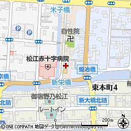 島根県松江市米子町13周辺の地図