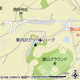 東丹沢グリーンパーク周辺の地図