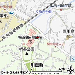 神奈川県横浜市旭区川島町1716-21周辺の地図