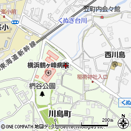 神奈川県横浜市旭区川島町1716周辺の地図