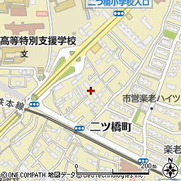 神奈川県横浜市瀬谷区二ツ橋町540周辺の地図