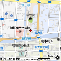島根県松江市米子町14周辺の地図