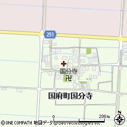 鳥取県鳥取市国府町国分寺35周辺の地図