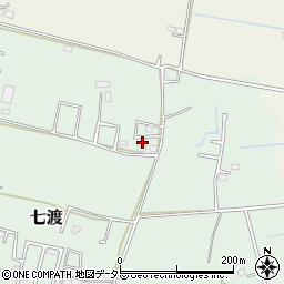 千葉県茂原市七渡2837-8周辺の地図