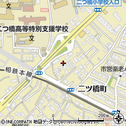 神奈川県横浜市瀬谷区二ツ橋町538-60周辺の地図