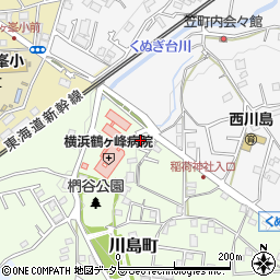 神奈川県横浜市旭区川島町1716-16周辺の地図