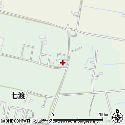 千葉県茂原市七渡2837-7周辺の地図