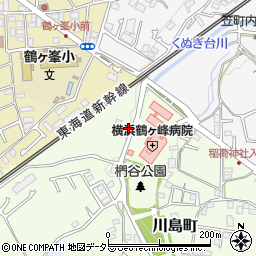 神奈川県横浜市旭区川島町1865周辺の地図