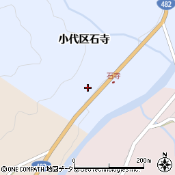 兵庫県美方郡香美町小代区石寺33周辺の地図