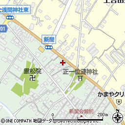 ＴＨＥＢＡＧ富士吉田店周辺の地図