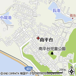 島根県松江市南平台11-25周辺の地図