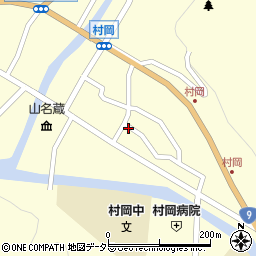 兵庫県美方郡香美町村岡区村岡2521周辺の地図