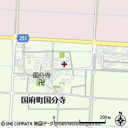 鳥取県鳥取市国府町国分寺42周辺の地図