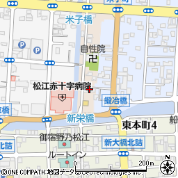 島根県松江市米子町15周辺の地図