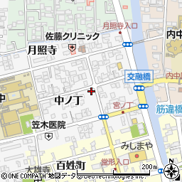 島根県松江市外中原町中ノ丁68-3周辺の地図