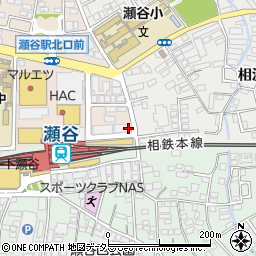 横浜銀行瀬谷支店周辺の地図