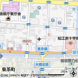 島根県松江市母衣町15周辺の地図