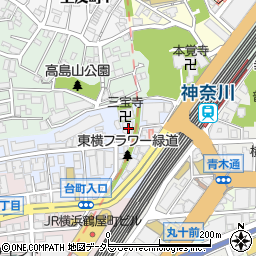 株式会社神奈川警備保障周辺の地図