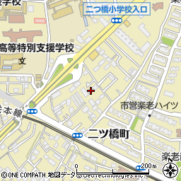 神奈川県横浜市瀬谷区二ツ橋町543周辺の地図