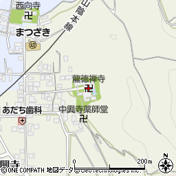 龍徳禅寺周辺の地図