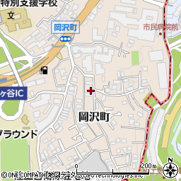 神奈川県横浜市保土ケ谷区岡沢町189-2周辺の地図
