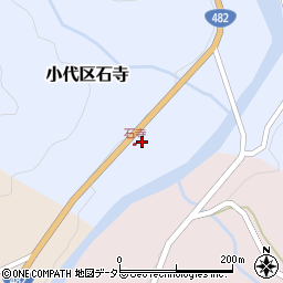 兵庫県美方郡香美町小代区石寺66周辺の地図