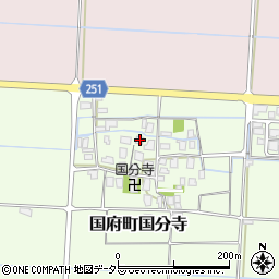 鳥取県鳥取市国府町国分寺37周辺の地図