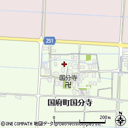 鳥取県鳥取市国府町国分寺36周辺の地図