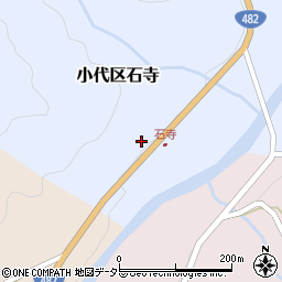 兵庫県美方郡香美町小代区石寺35周辺の地図