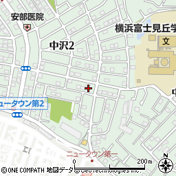 神奈川県横浜市旭区中沢2丁目11-2周辺の地図