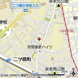 神奈川県横浜市瀬谷区二ツ橋町周辺の地図