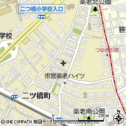 神奈川県横浜市瀬谷区二ツ橋町周辺の地図