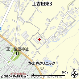 山梨県富士吉田市上吉田東3丁目16周辺の地図