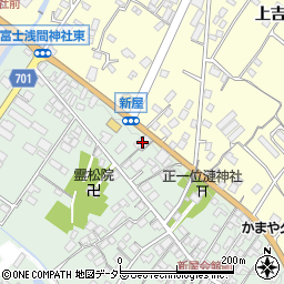 ゴリラーズ富士吉田店周辺の地図