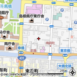 島根県松江市殿町96周辺の地図