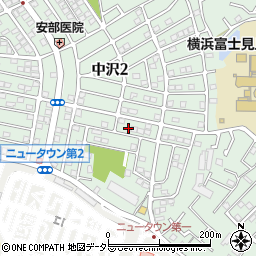 神奈川県横浜市旭区中沢2丁目11-7周辺の地図