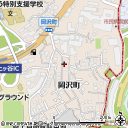 神奈川県横浜市保土ケ谷区岡沢町189-5周辺の地図