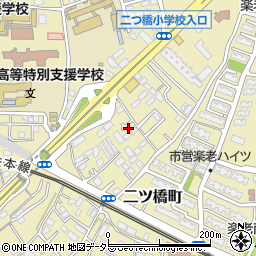 神奈川県横浜市瀬谷区二ツ橋町543-28周辺の地図