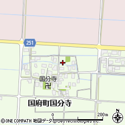 鳥取県鳥取市国府町国分寺13-3周辺の地図