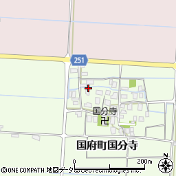 鳥取県鳥取市国府町国分寺24周辺の地図