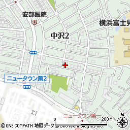 神奈川県横浜市旭区中沢2丁目11-10周辺の地図