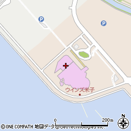 鳥取県ビルメンテナンス協同組合　ウインズ米子作業所周辺の地図