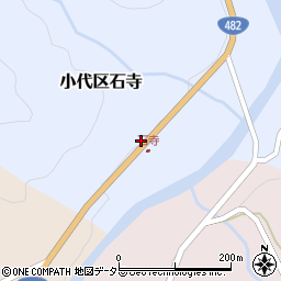 兵庫県美方郡香美町小代区石寺78周辺の地図