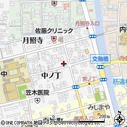 島根県松江市外中原町中ノ丁94-2周辺の地図