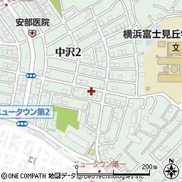 神奈川県横浜市旭区中沢2丁目11-16周辺の地図