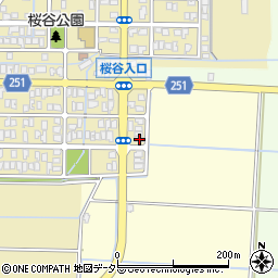 鳥取県鳥取市桜谷193周辺の地図