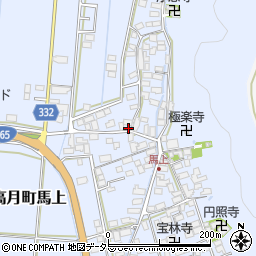 滋賀県長浜市高月町馬上1156周辺の地図