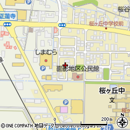 鳥取県鳥取市桜谷158-17周辺の地図